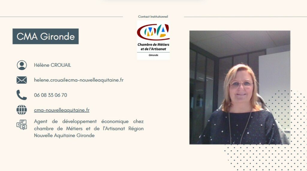 Hélène Crouail de la CMA